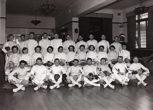 First Australian Fencing Championships Melbourne 1949