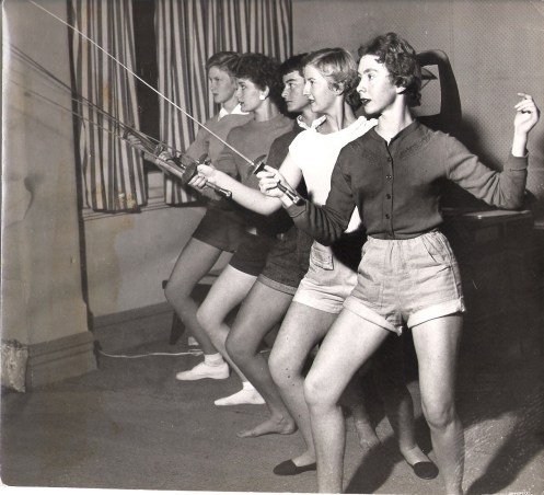 Fencing Lesson at Maxwell Gibbs Academy