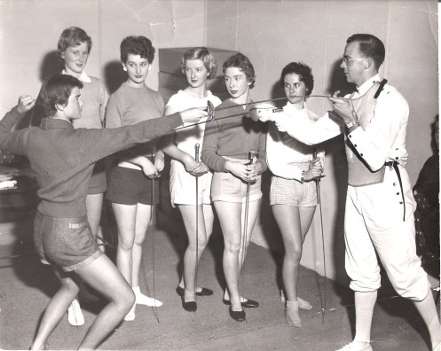 Fencing Instruction at Maxwell Gibbs Academy