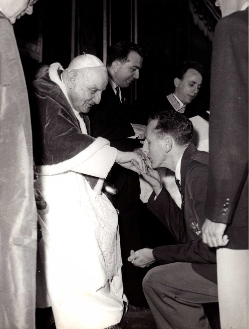 Pope John 23rd and Ivan Lund