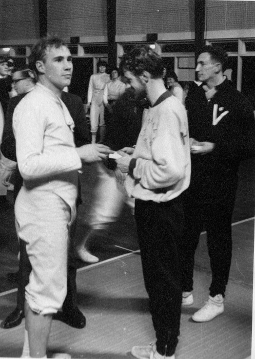 L-R: Ian Bowditch, Jan Fransen, Josh Forsyth