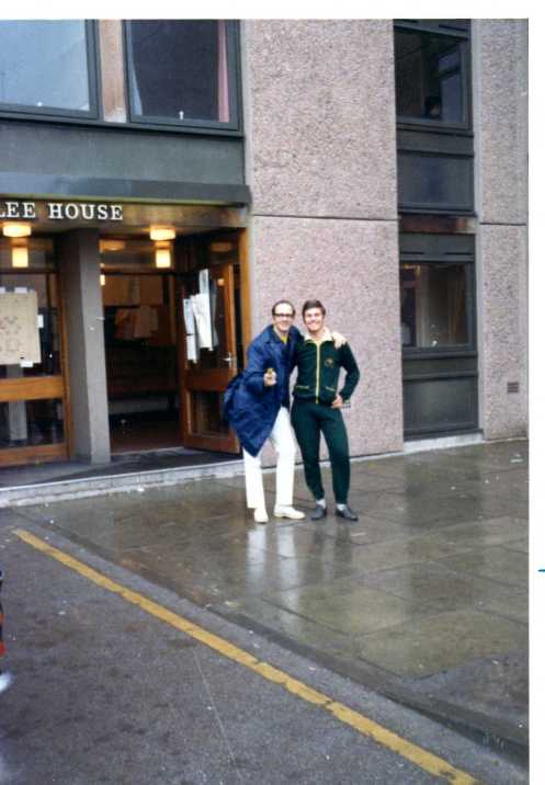 Coach O'Brien and E. Simon