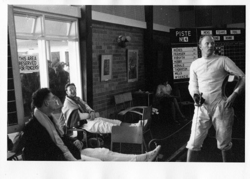 L-R: Josh Forsyth, Jan Fransen, Rus. Hobby