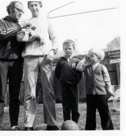 Mike, Greg and Dr. Parton's Children