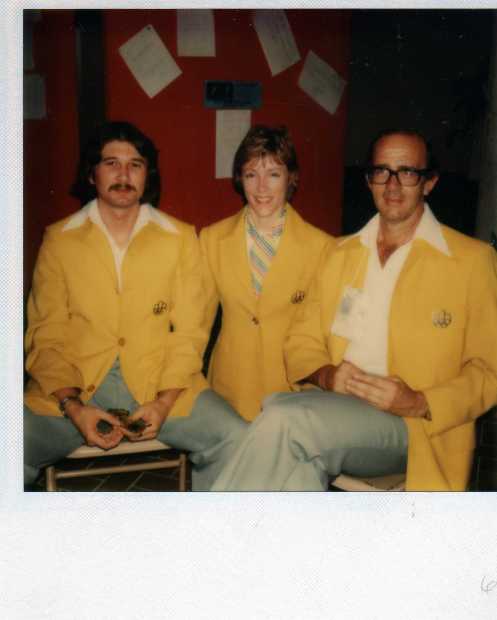 Olympic Officials Gary Worsfield, Dr. Sylvia Fain, Maitre Michael O'Brien