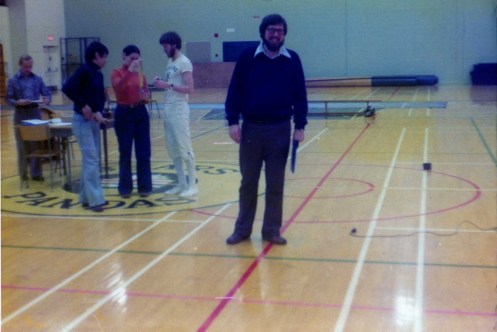 President of Alberta Fencing Association Gerald Samuel