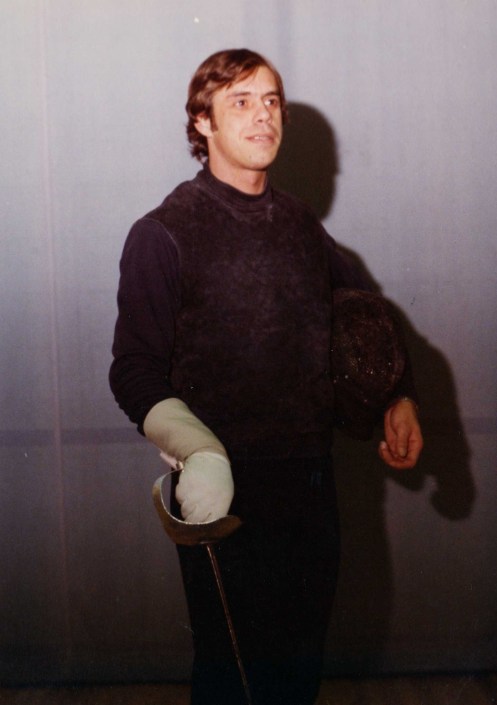 Claude Sequen in his Masters Regalia