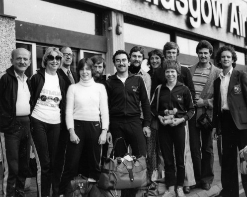 Commonwealth Games 1978 and World Championship Team Members (Missing G. Farkashazy and M. Ferguson)