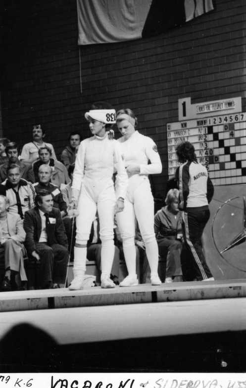 World Champions Ital. Vacarroni and Rus. Siderova