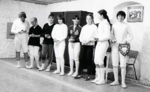 OBA Fencers at Loreto Convent Fencing Salle