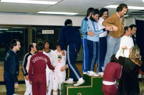 Fencing Personalities at Australian Championships