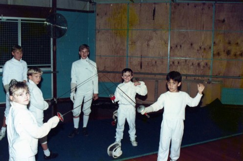 PYC Jr. Fencers in Serious Comp.