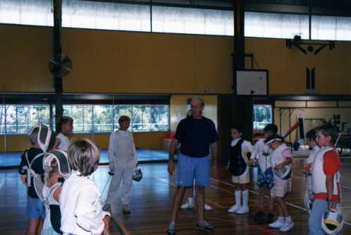 Youngsters Fencing Clinic