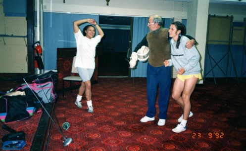 After training relaxation