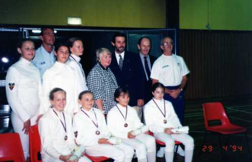 Competitors and Gold Coast Mayor